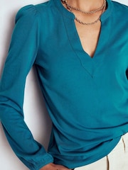 Boden Supersoft Notch Top - Imaginea 3 din 4