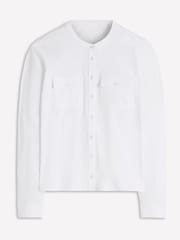 Boden White Topstitched Pocket Shirt - Image 6 of 6