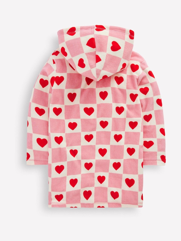 Boden Pink Romie Towelling Zip Throw-On Cover-Up - Image 3 of 3