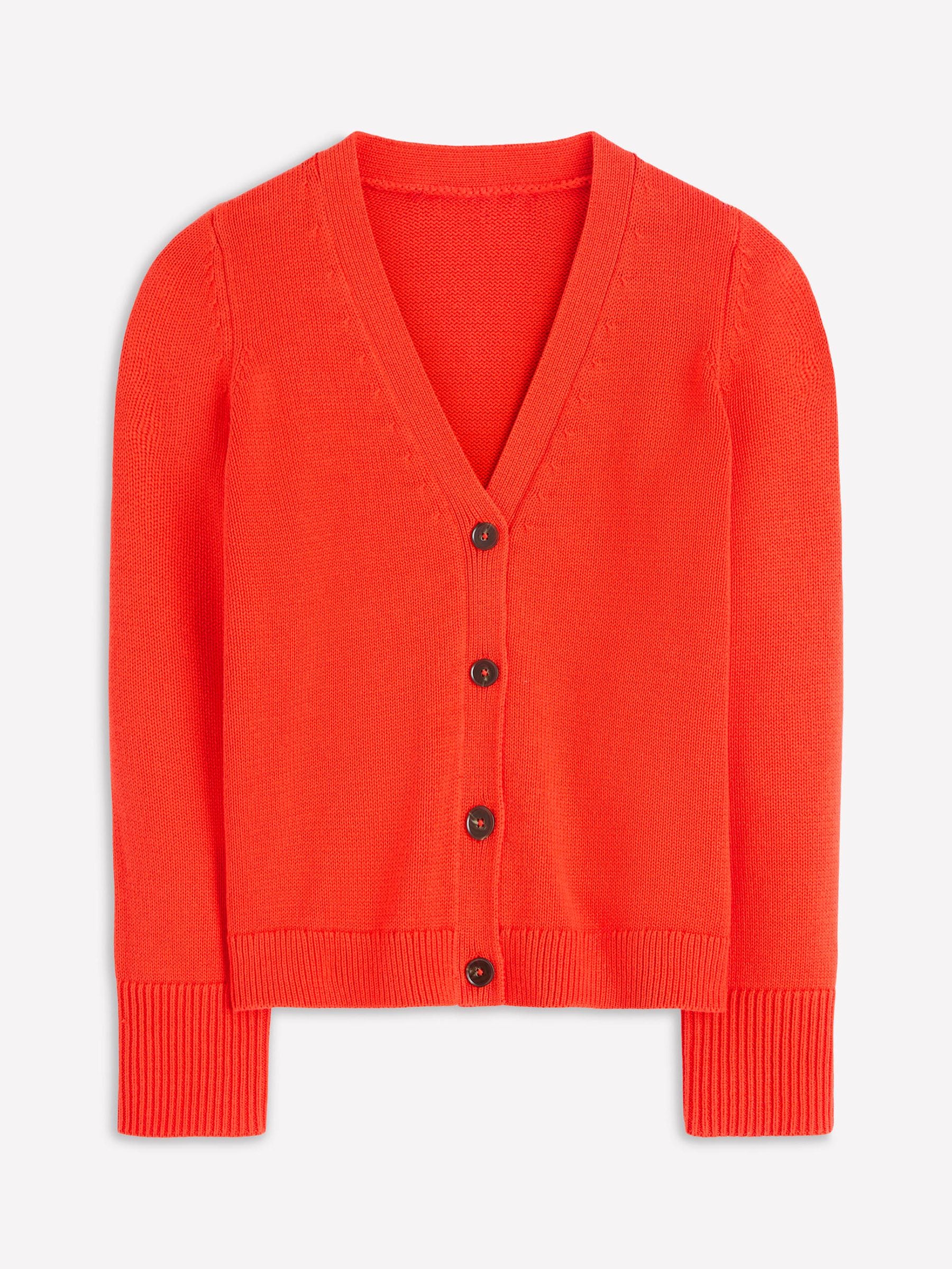 【YLEVE】COTTON CARDIGAN / ORANGE / 5 (XL) Buy Boden Orange Lucy Relaxed Cotton Cardigan from Next USA