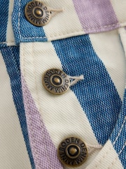 Boden Purple Short Dungarees - Image 3 of 3