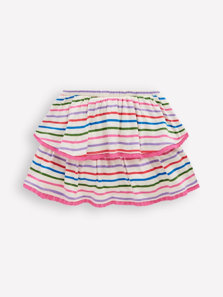 Boden Rüschenrock aus gewebtem Stoff - Bild 1 von 4