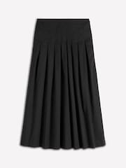 Boden Black Valentina Sateen Skirt - Image 5 of 5