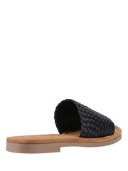 Hush Puppies Black Hetty Slide Sandals - Image 4 of 5