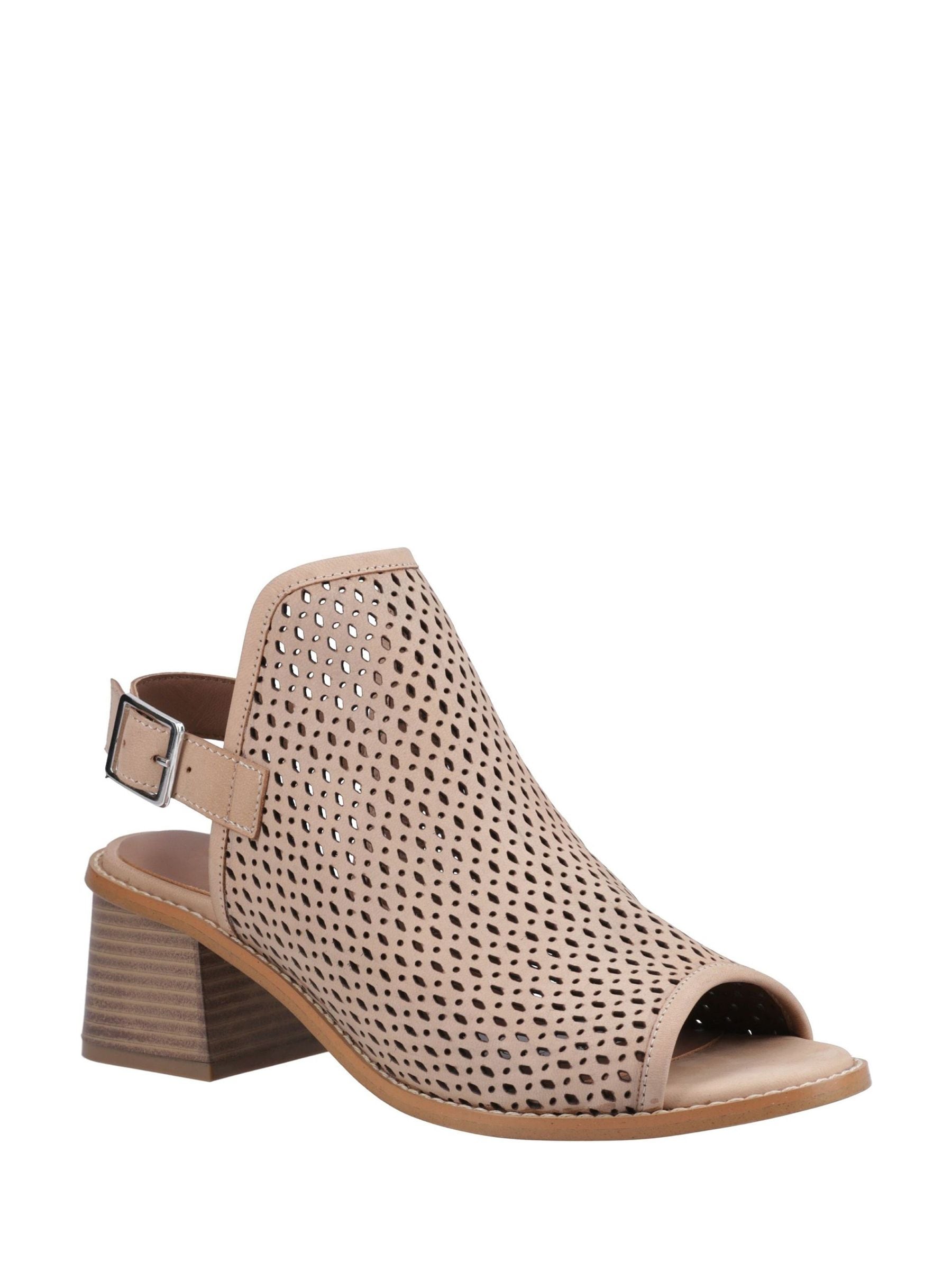 Hush Puppies Women's Brown Louise Heeled Sandals