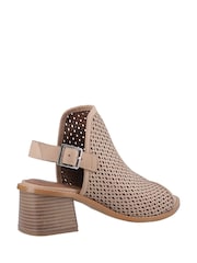 Hush Puppies Brown Louise Heeled Sandals - Image 4 of 5