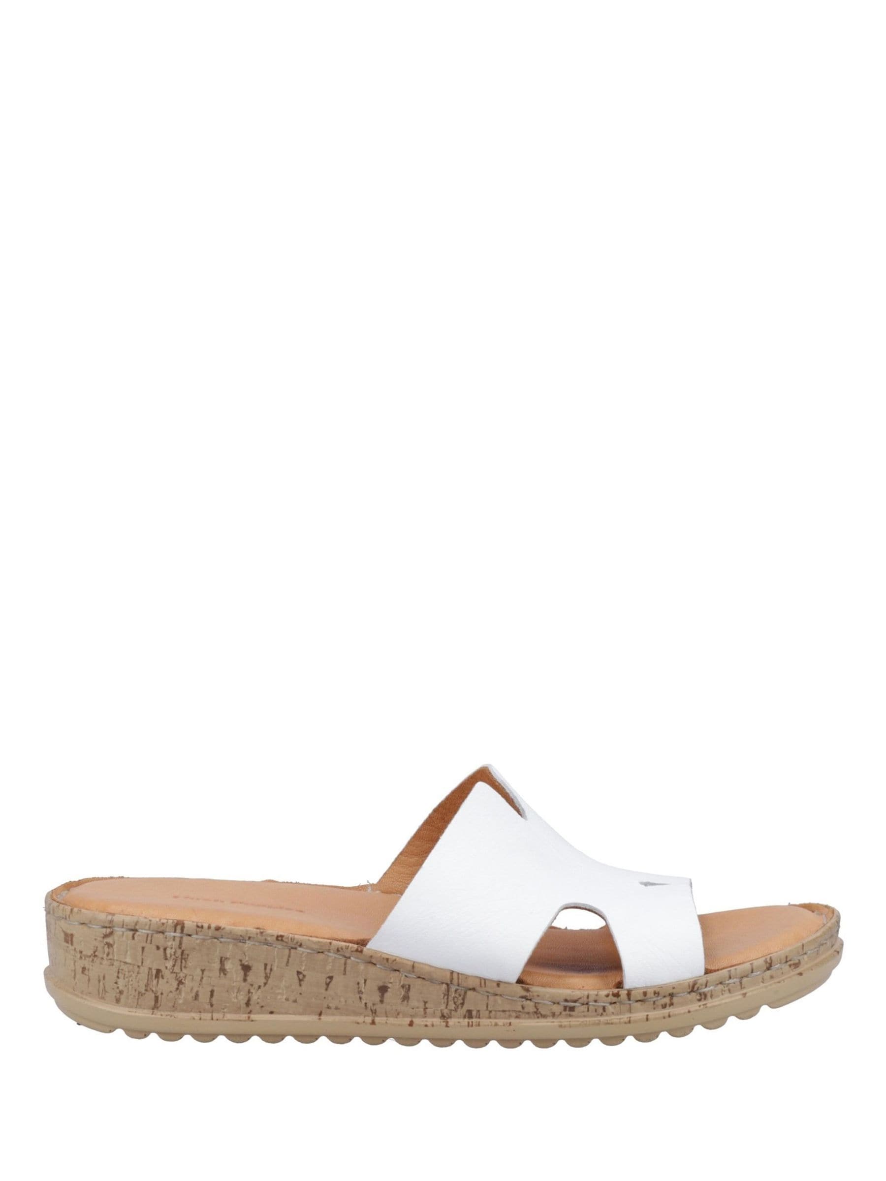 Hush Puppies Women's White Eloise Mule Sandals - Image 1