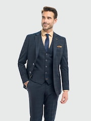 House Of Cavani Blue Torino Suit Jacket - Image 1 of 3