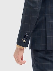 House Of Cavani Blue Torino Suit Jacket - Image 3 of 3