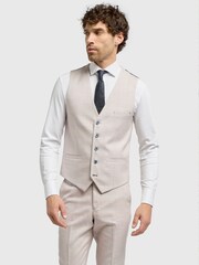 House Of Cavani Cream Caridi Waistcoat - Image 1 of 3