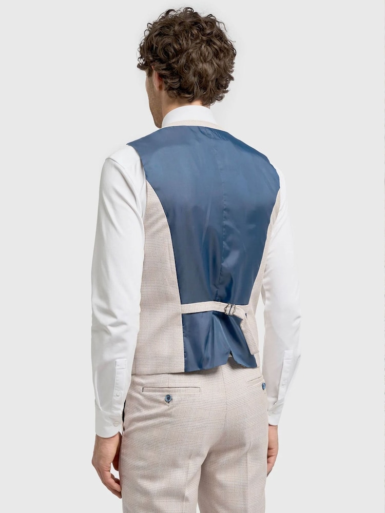 House Of Cavani Cream Caridi Waistcoat - Image 2 of 3