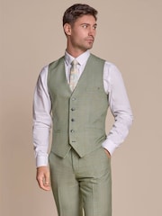 House Of Cavani Green Caridi Waistcoat - Image 1 of 3