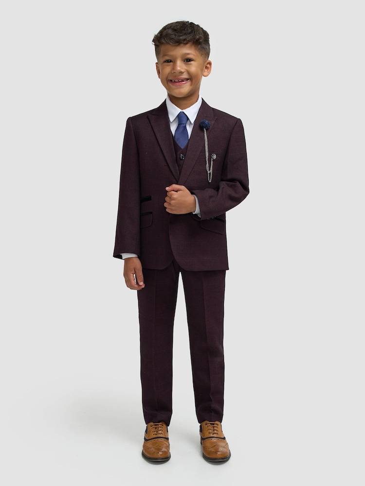 Morado - House Of Cavani Caridi Suit - Imagen 1 de 4