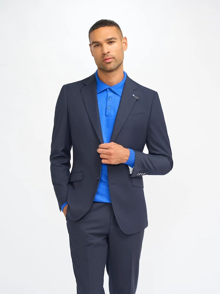House Of Cavani Blue Malibu Suit Jacket - Image 1 of 2