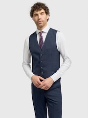 House Of Cavani Blue Caridi Waistcoat - Image 1 of 3