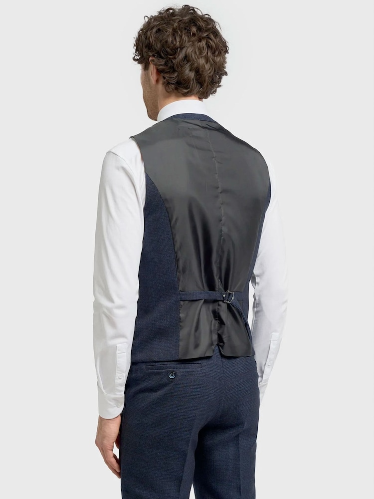 House Of Cavani Blue Caridi Waistcoat - Image 2 of 3