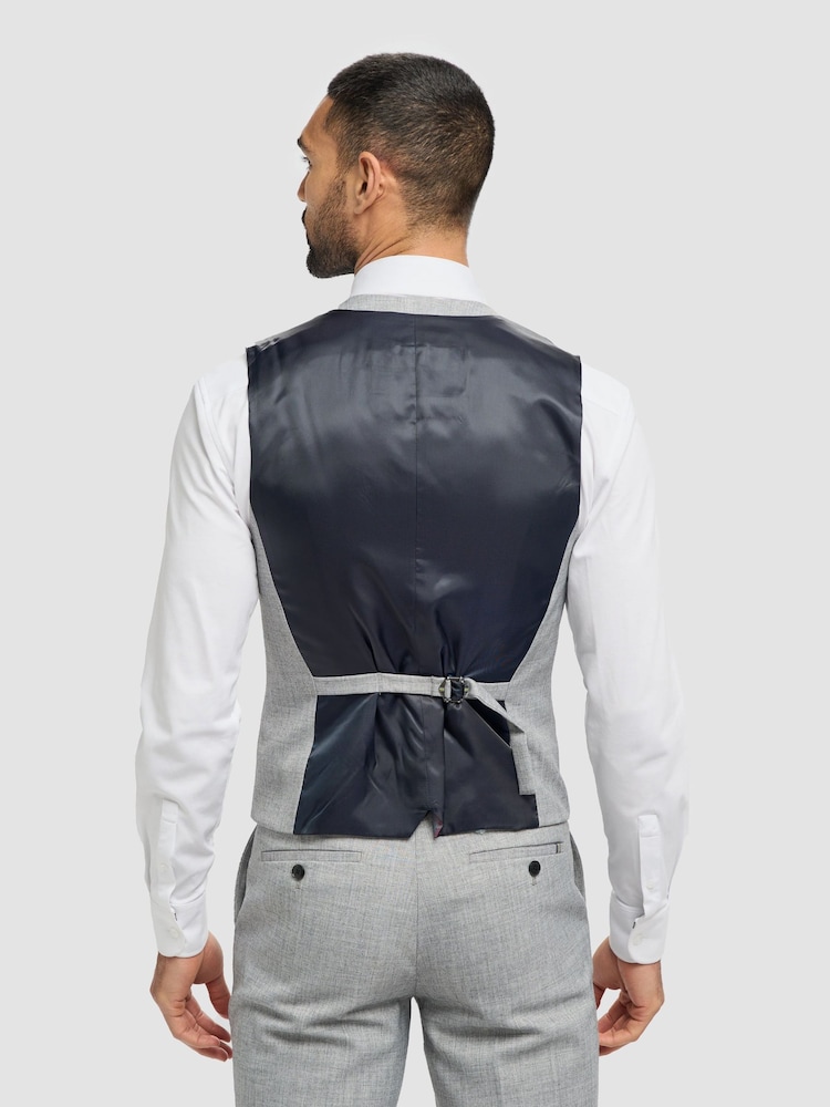 House Of Cavani Grey Malibu Waistcoat - Image 2 of 2