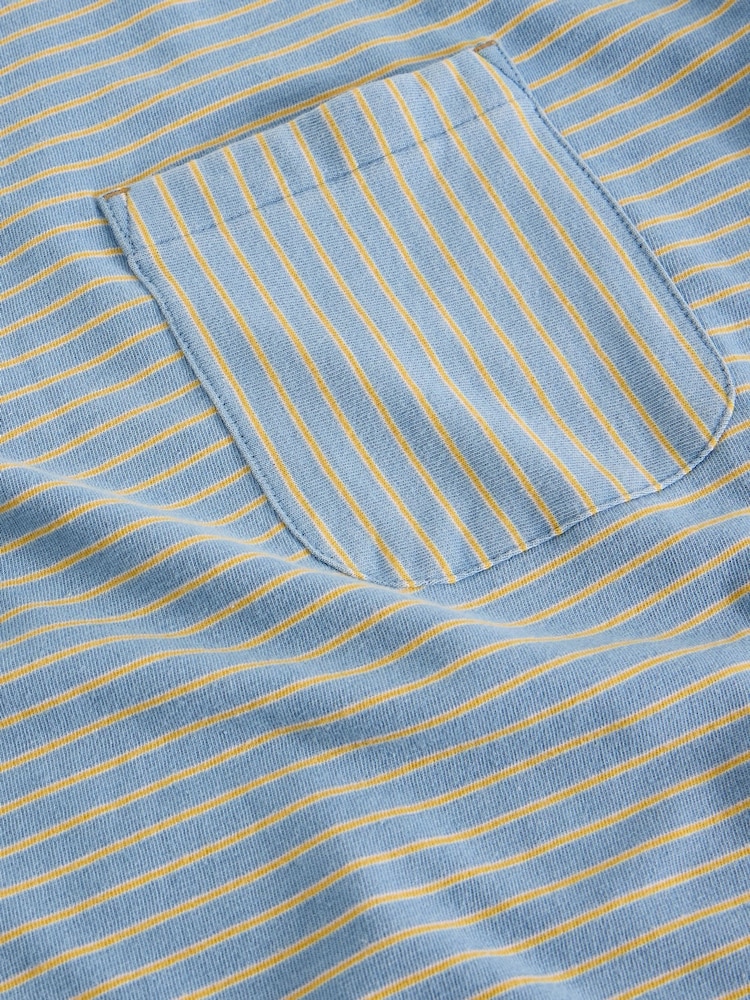 White Stuff Indigo Blue Abersoch Stripe T-Shirt - Image 7 of 7