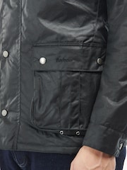 Barbour International Black Tourer Duke Wax Jacket - Image 5 of 6
