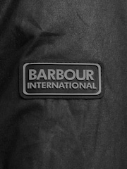 Barbour International Black Tourer Duke Wax Jacket - Image 6 of 6