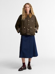 Barbour® Brown Icons Modern Spey Wax Jacket - Image 3 of 6