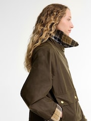 Barbour® Brown Icons Modern Spey Wax Jacket - Image 5 of 6