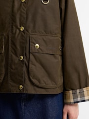 Barbour® Brown Icons Modern Spey Wax Jacket - Image 6 of 6
