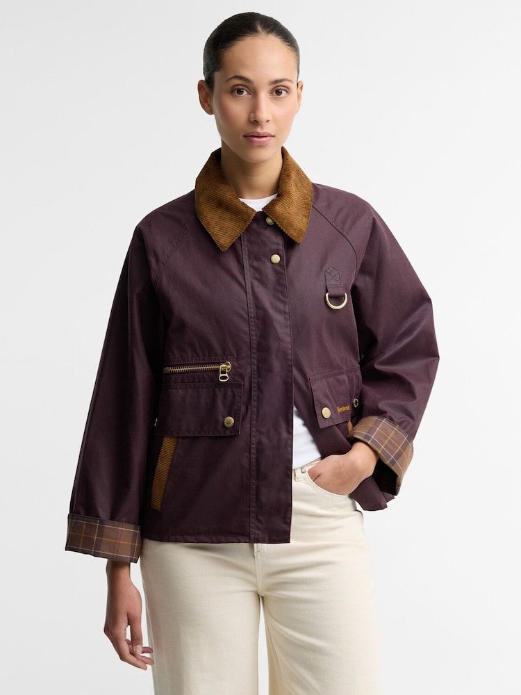 سترة معالَجة بالشمع Cottingham من Barbour® - صورة 1 من 5
