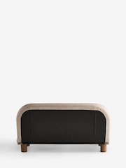 Relaxed Chenille Light Natural Palma Double Sofa Bed - Image 8 of 10