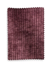Relaxed Chenille Cord Cranberry Red Palma Double Sofa Bed - Image 12 of 12