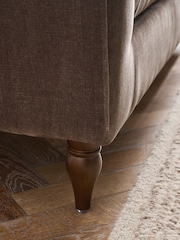 Opulent Chenille Mink Brown Emory 3 Seater Sofa in a Box - Image 3 of 7