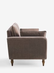Opulent Chenille Mink Brown Emory 3 Seater Sofa in a Box - Image 5 of 7