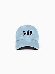 Gap x Awake NY Blue Polka Dot Denim Baseball Cap - Image 2 of 3