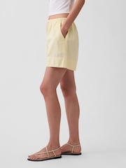 Gap Yellow Linen-Blend Easy Shorts - Image 4 of 4