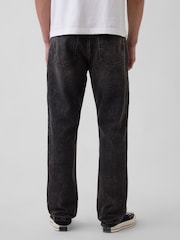 Gap Black Relaxed Straight Jeans - Image 2 of 5