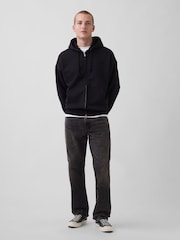 Gap Black Relaxed Straight Jeans - Image 4 of 5