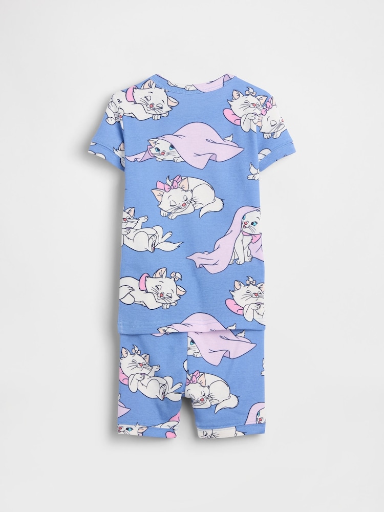 Gap Blue Marie Disney Brushed Cotton Pyjama Set (12mths-5yrs) - Image 2 of 2 Gap Blue Marie Disney Brushed Cotton Pyjama Set (12mths-5yrs) - Image 2 of 2