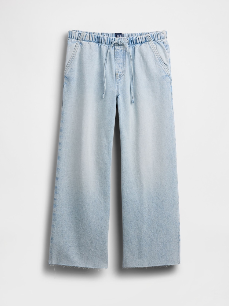 Gap Low Rise Easy Loose-Cropped-Jeans im Stil der '90er - Bild 1 von 1