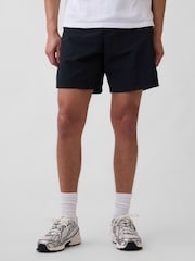 Gap Black 7.5 inch Hybrid Shorts - Image 1 of 5