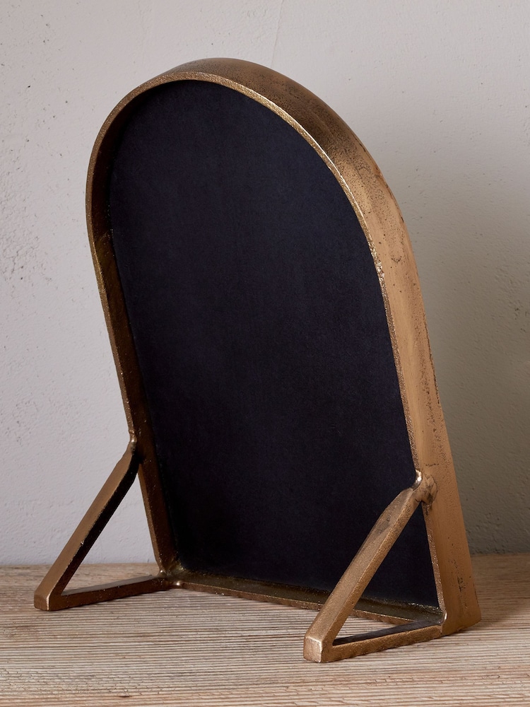 Nkuku Antique Brass Cayce Vanity Mirror - Image 2 of 7