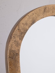 Nkuku Antique Brass Cayce Vanity Mirror - Image 4 of 7