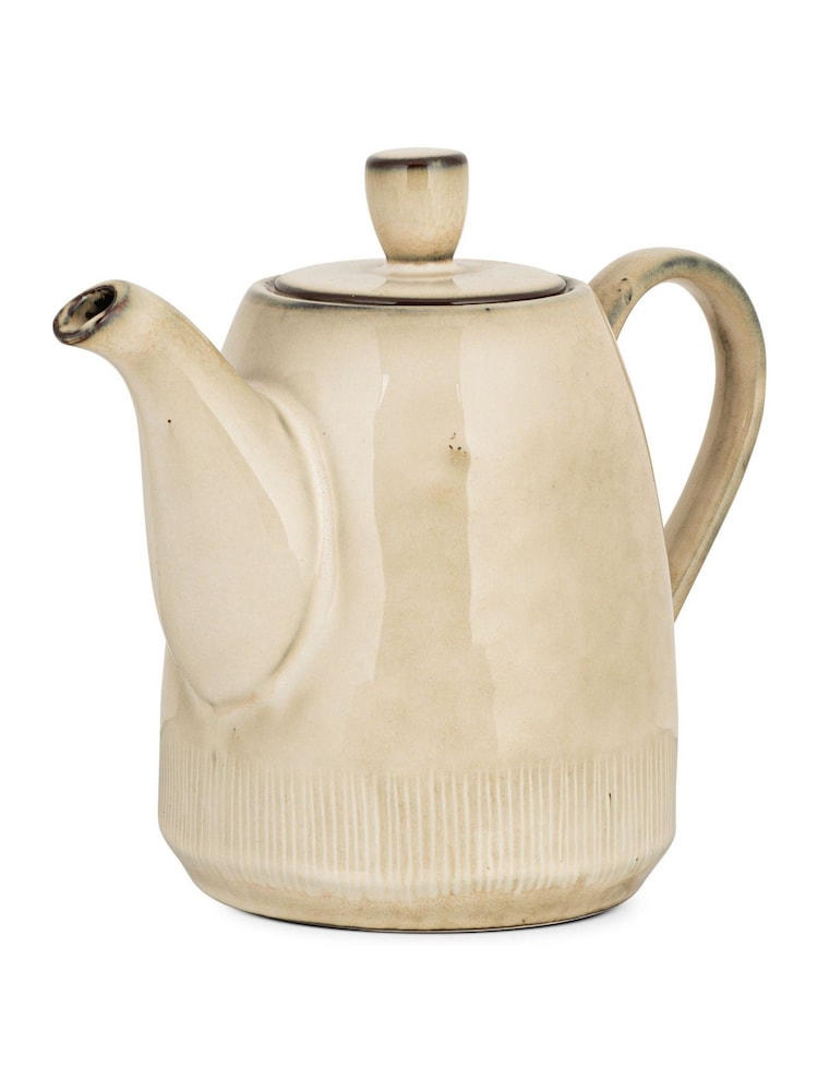 Nkuku Cream Malia Teapot - Image 5 of 5