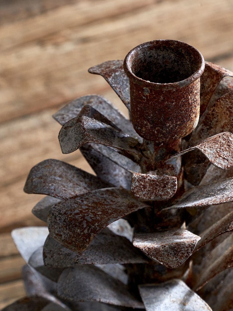 Nkuku Elagalu Pine Cone Candle Holder - Image 2 of 3