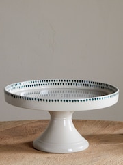 Nkuku Cream Juniper Drop Ceramic Stand - Image 3 of 5
