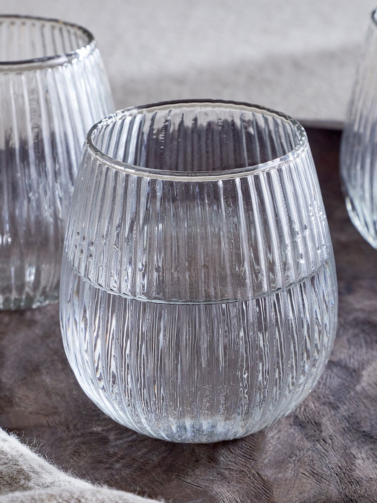 Nkuku Set of 4 Clear Otuba Tumblers - Image 2 of 4