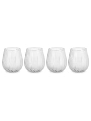 Nkuku Set of 4 Clear Otuba Tumblers - Image 4 of 4