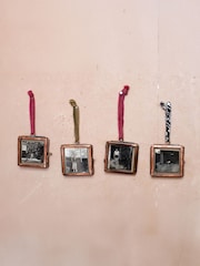 Nkuku Antique Brass Tiny Kiko Photo Frame - Image 1 of 2