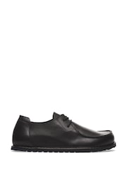 Birkenstock Black Utti Lace Leather Shoes - Image 1 of 5