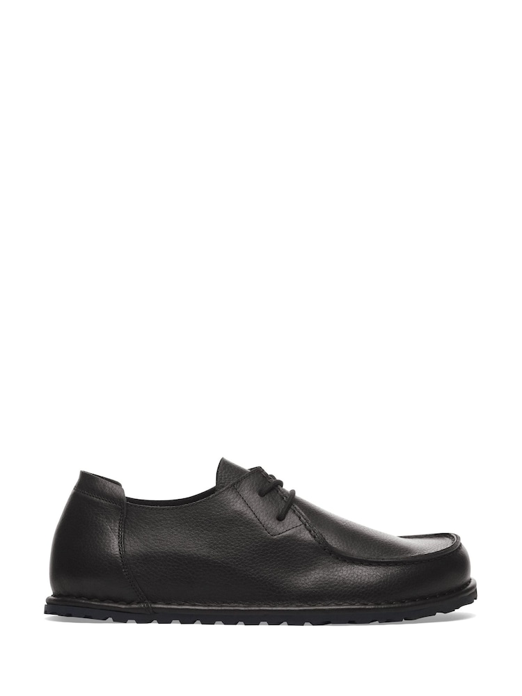 Birkenstock Black Utti Lace Leather Shoes - Image 1 of 5