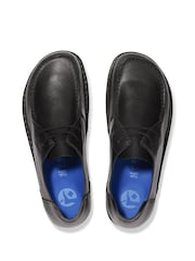 Birkenstock Black Utti Lace Leather Shoes - Image 3 of 5